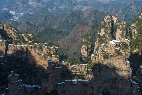 张家界山景