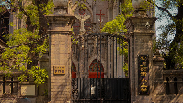 中国北京历史建筑摄影东交民巷