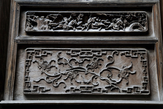 古代徽州精美木雕艺术