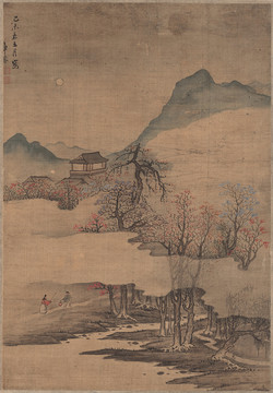 蓝瑛山水画