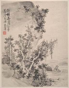 蓝瑛山水画