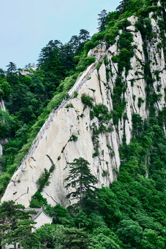 花岗岩的华山
