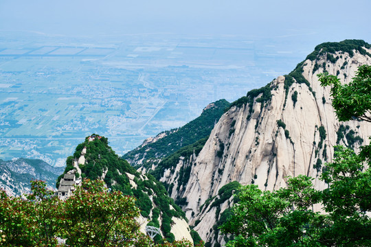 花岗岩的华山