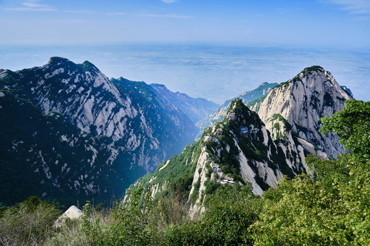 花岗岩的华山