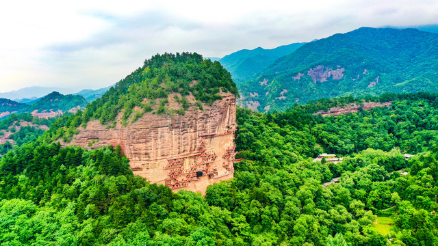 麦积山风景