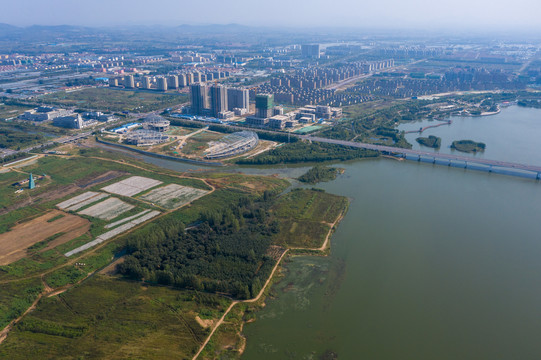 莒县沭河东岸新开发区域