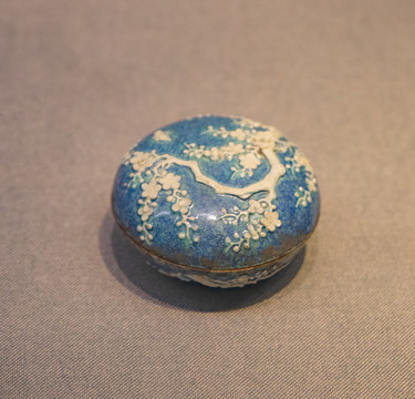 蓝釉陶瓷文具