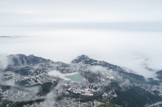 水墨九宫山