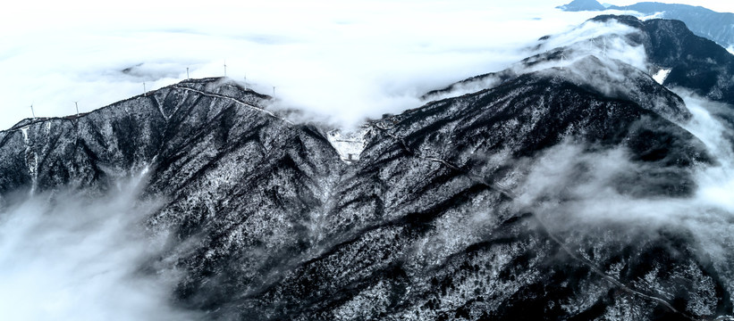 水墨九宫山