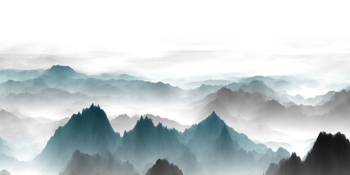 群山山水
