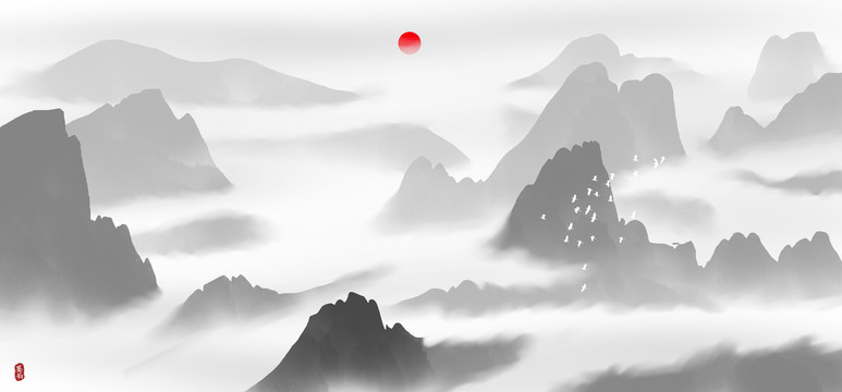 山水画