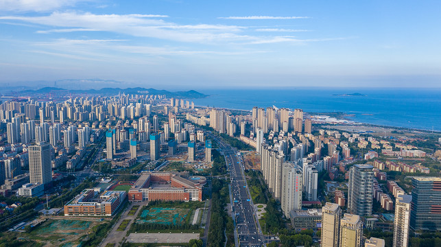 青岛城市风光西海岸新区