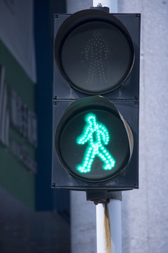 人行道绿灯