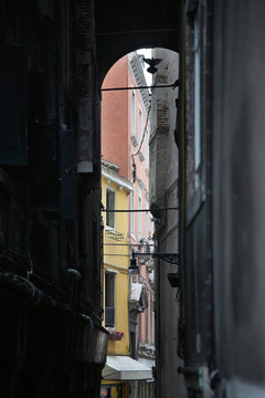 意大利威尼斯小巷照片