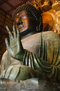 日本佛寺雕像