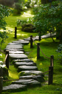 日本园林小径写真