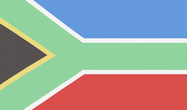 南非国旗全帧拍摄