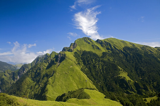 台湾能高山草原