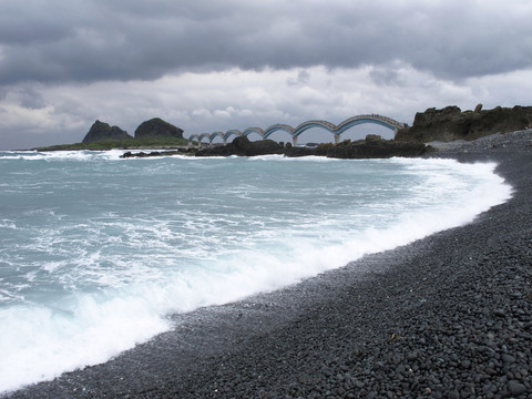 三仙台风景