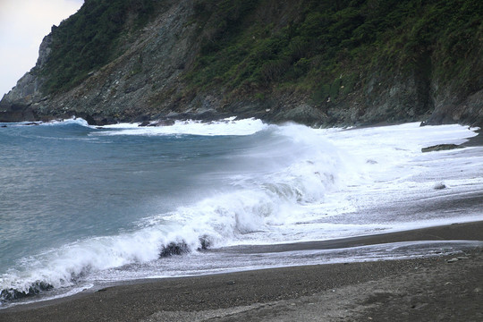 宜兰海岸线风景