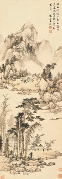 王愫高启诗意图