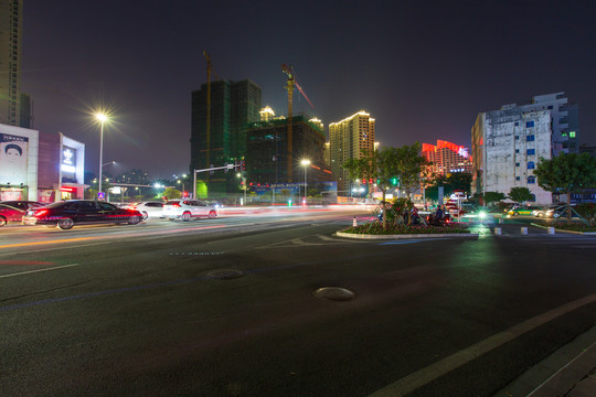 广东湛江恒怡湾花园夜景