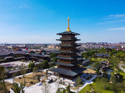 上海宝山寺万佛宝塔