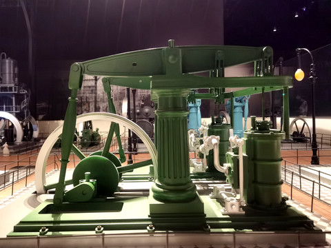 上海世博博物馆工业设备模型