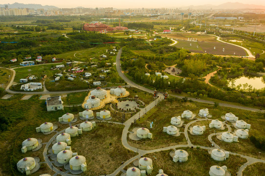 蒙古包露营基地