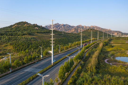 公路电线杆