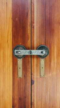 中式木门门锁