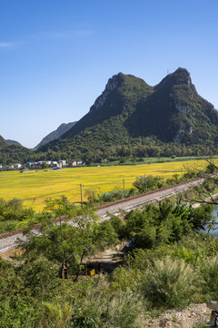 风景山景