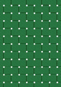环保绿色编织袋纹理元素