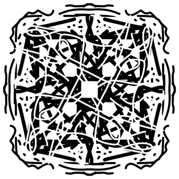 雪花图案