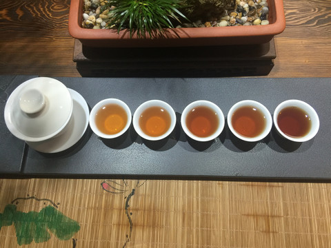 茶艺茶汤色茶器泡茶红茶