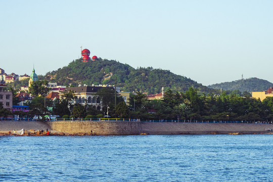 青岛海滨景观