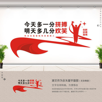 企业励志文化墙