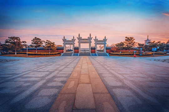 天福万民石牌坊