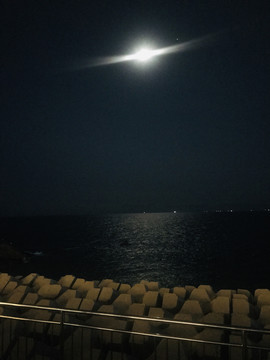 青岛奥林匹克帆船中心夜景