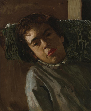 托马斯埃金斯西方男子肖像油画