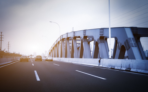 高速公路和桥梁景观