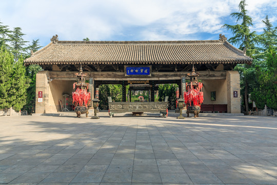 舜帝陵中式古建筑