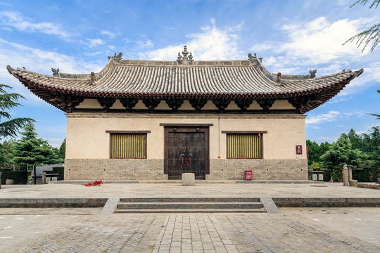 舜帝陵景区中式建筑