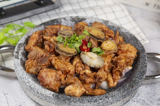 鲍鱼啫土鸡