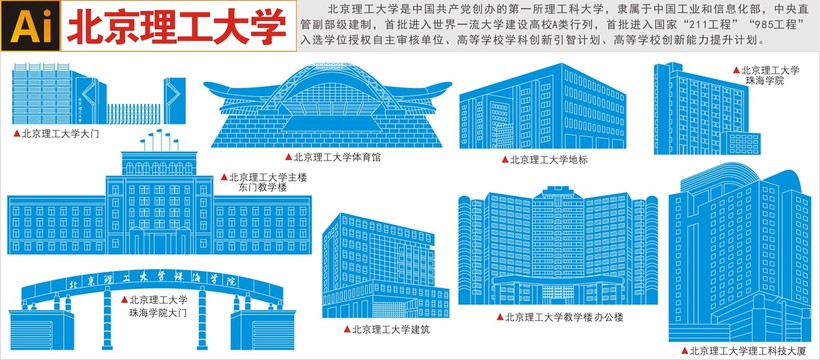北京理工大学地标