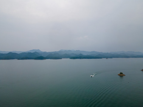 无人机航拍杭州千岛湖059