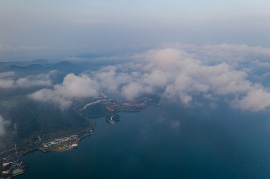 无人机航拍杭州千岛湖074
