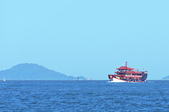 海上游金门