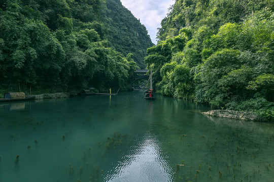 绿水青山小桥人家