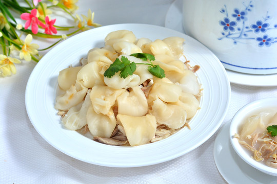 花胶鸡丝